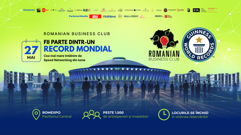 Bucureștiul încearcă să intre în Cartea Recordurilor cu cea mai mare sesiune de speed networking din lume