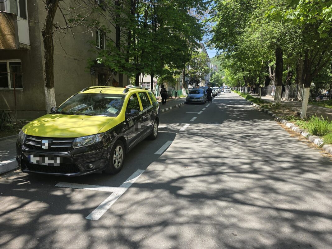 Accident pe strada Henri Coandă din Râmnicu Vâlcea