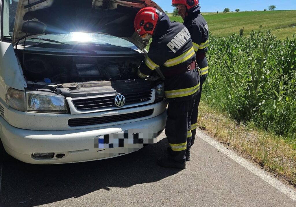 Pompierii au asigurat măsurile PSI