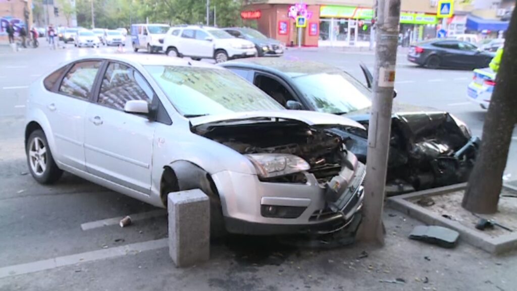 Trei răniți într-un accident provocat de un șofer băut