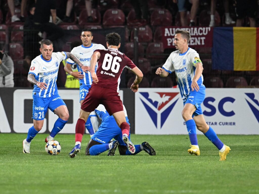 CFR Cluj – U Craiova 0-0 / Știința s-a ales cu un punct, clujenii au ieșit din lupta la titlu