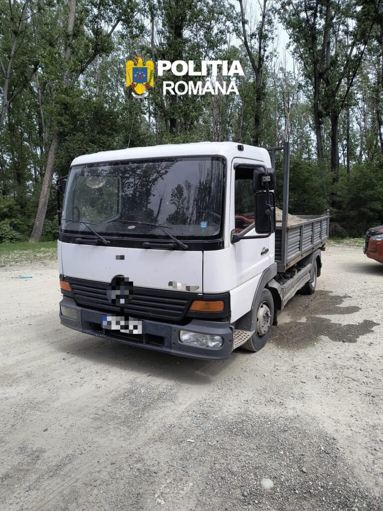 Controale economice în Vâlcea: amendă de 20.000 de lei și 7 tone de agregate confiscate