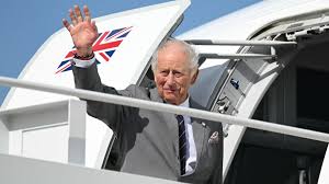 Regele Charles a sosit pe Aeroportul Internațional LF Wade din Hamilton