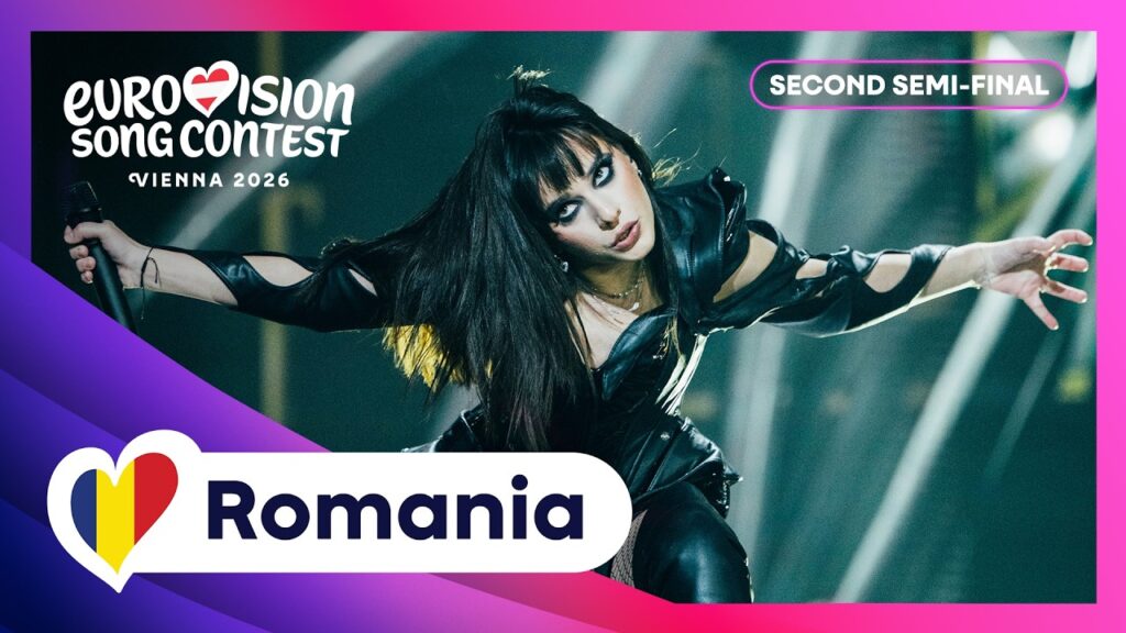 (VIDEO) România provoacă controverse la Eurovision 2026 cu piesa „Choke Me”