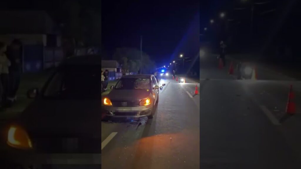 (VIDEO) Pieton în stare gravă după un accident pe DN 6B, în Dolj