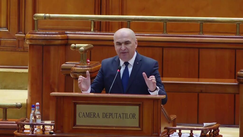 (VIDEO) Ilie Bolojan, discurs dur înainte de moțiunea de cenzură: „Mie mi-ar fi rușine să votez așa ceva”
