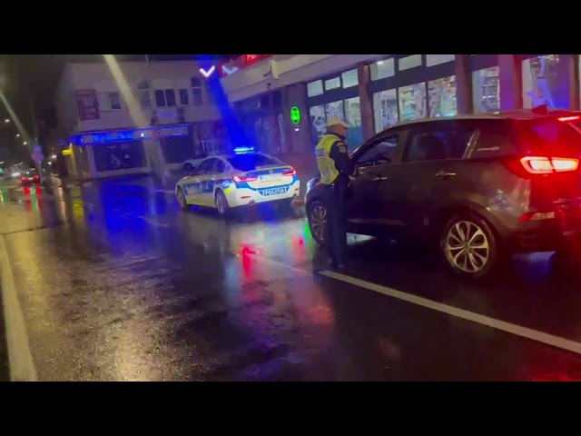 (VIDEO) Acțiune a polițiștilor rutieri din Gorj: permise reținute și infracțiuni constatate
