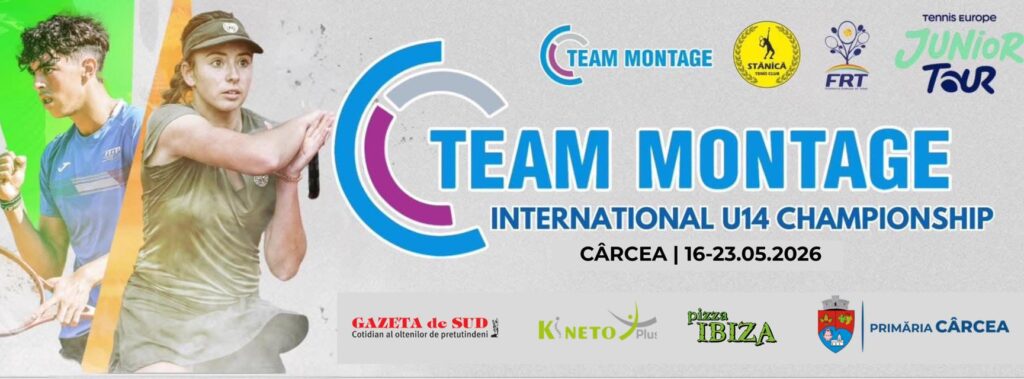 Ediţia a IV-a a turneului Team Montage, pregătită de start la Tenis Club Stănică