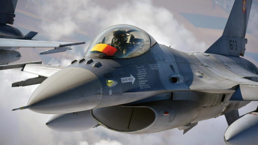 Reacția NATO după ce un avion F-16 românesc a doborât o dronă în spaţiul aerian al Estoniei