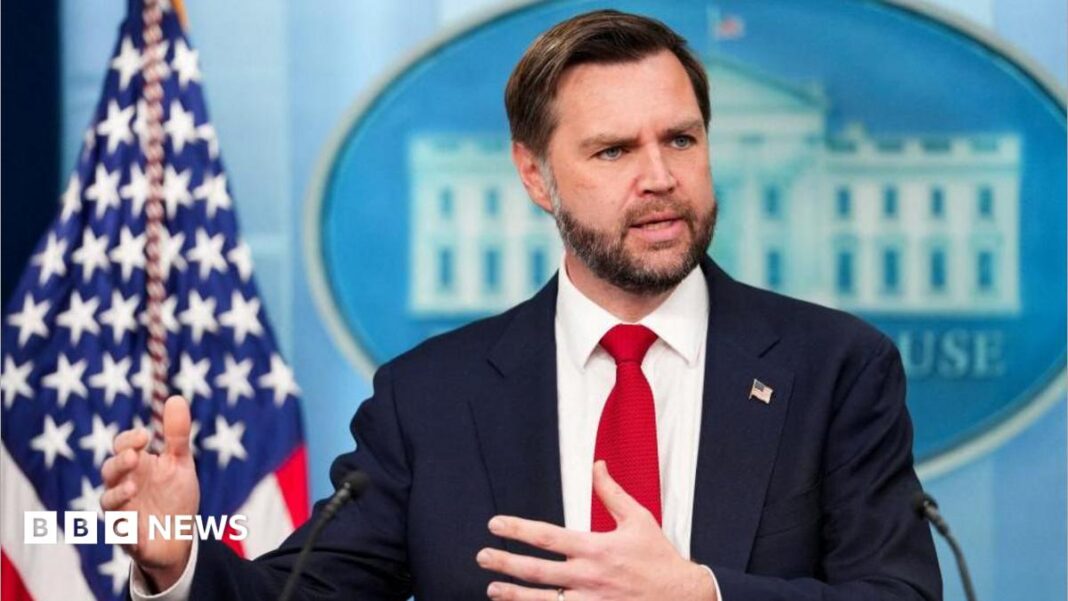 Vicepreședintele american JD Vance și-a anulat deplasarea programată în Elveția