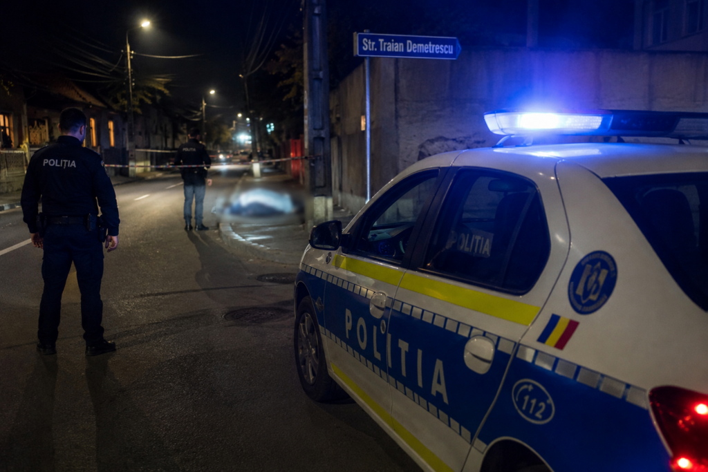 Bărbat din Craiova, găsit inconștient pe stradă după ce a fost lovit în față