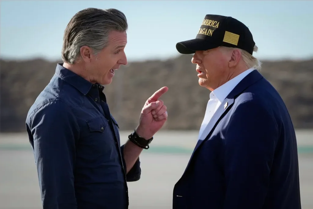 Guvernatorul Californiei îl acuză pe Donald Trump că ar fi în spatele unor anchete federale care îl vizează pe el și pe soția sa, ca să-l împiedice să candideze la președinție