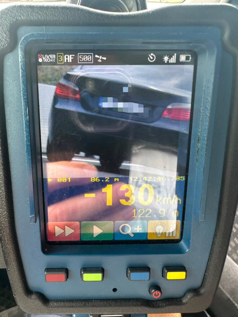 Șofer din Dolj prins cu 130 km/h în localitate