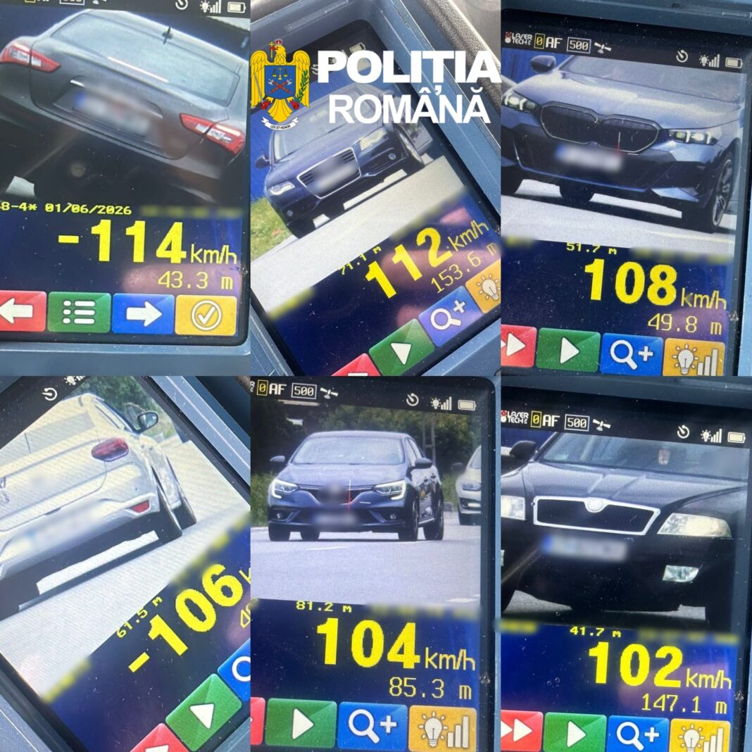 Acțiune amplă a polițiștilor pentru prevenirea accidentelor