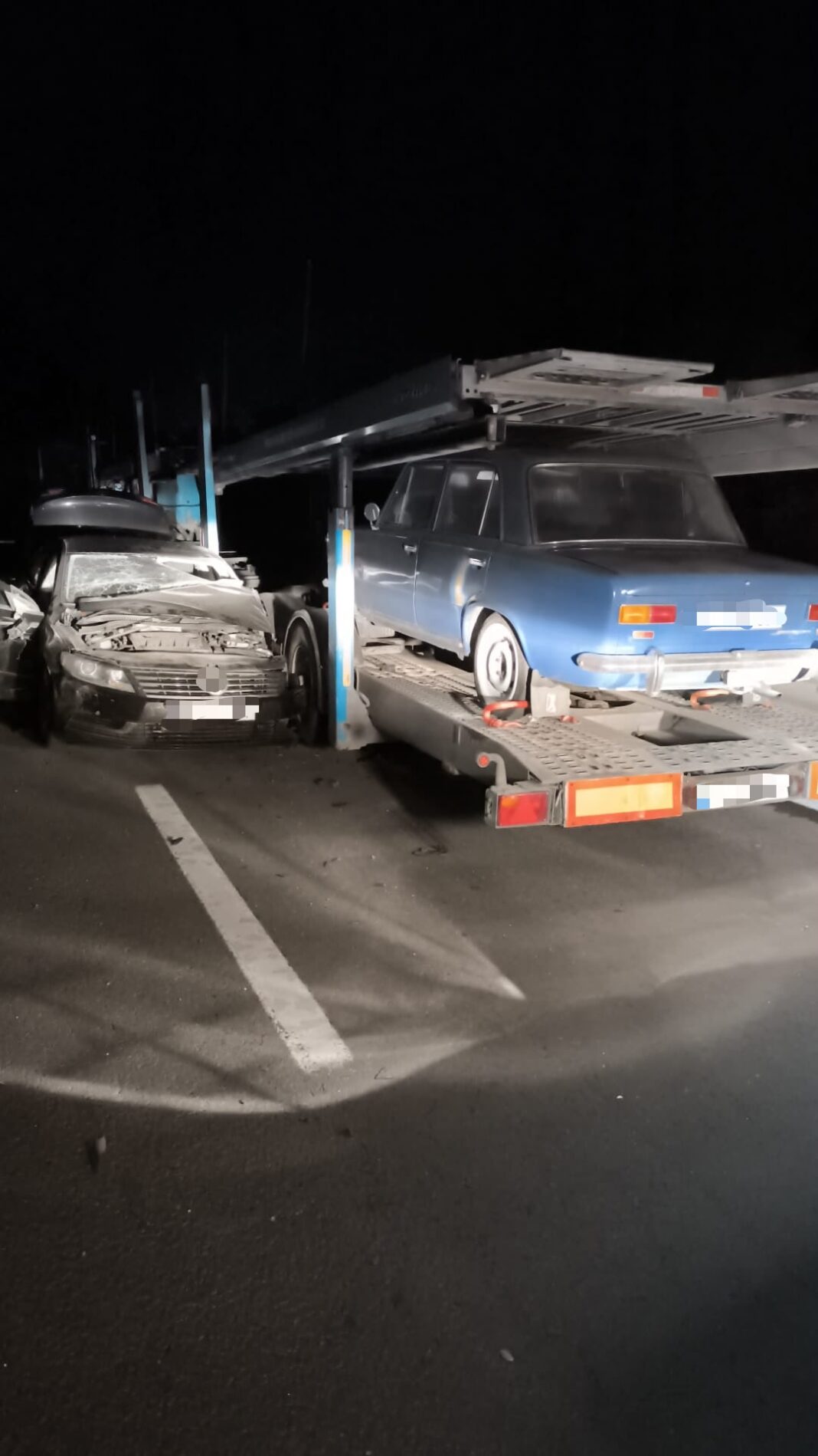 În accidentul rutier de pe DN 7 au fost implicate cinci vehicule