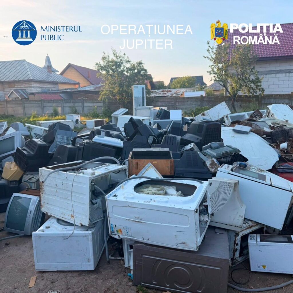 (VIDEO) Percheziții în Dolj, Gorj și Olt într-un dosar privind deșeuri periculoase și furturi din infrastructura feroviară