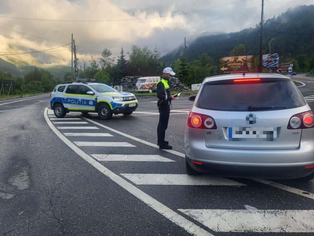Acțiuni ample ale polițiștilor pe drumurile din județ