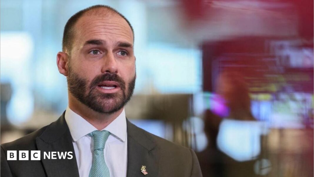 Eduardo Bolsonaro, fiul fostului președinte brazilian Jair Bolsonaro