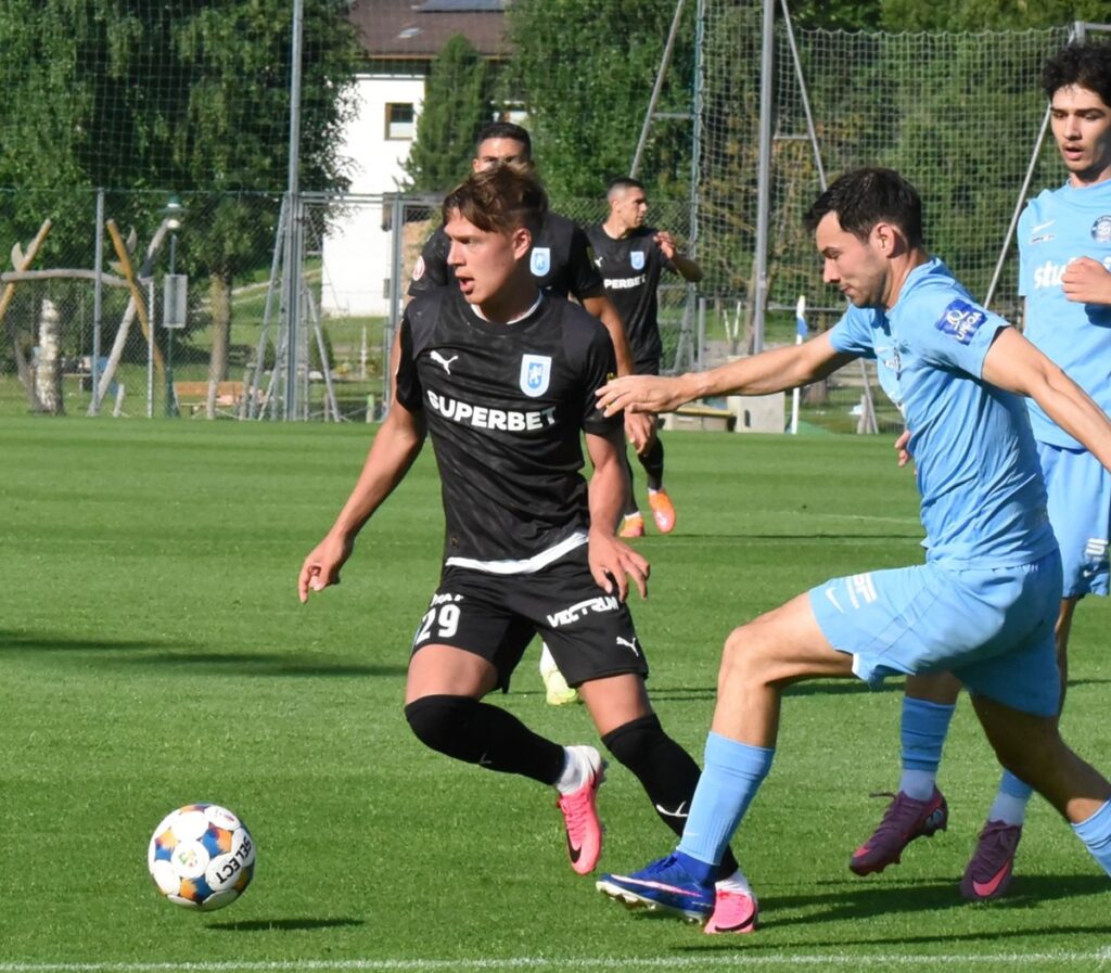 Universitatea Craiova, victorie la scor și voie bună în primul amical din Austria! Cine s-a remarcat