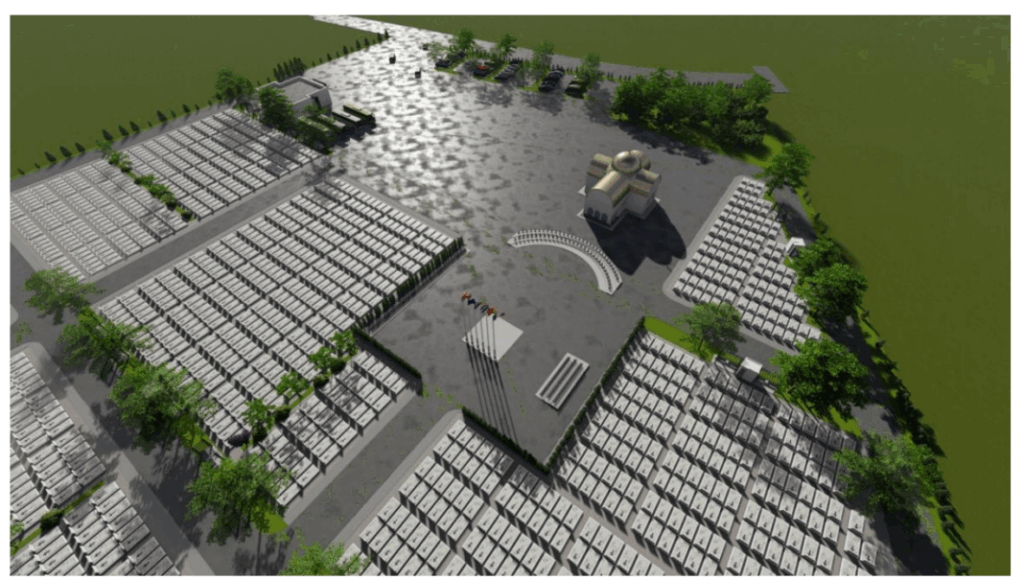 Chinurile construirii cimitirului militar la Craiova