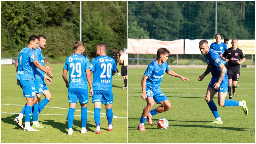 Universitatea Craiova și Sabah au dat-o la pace în al doilea amical al verii! Doi jucători au debutat la Știința