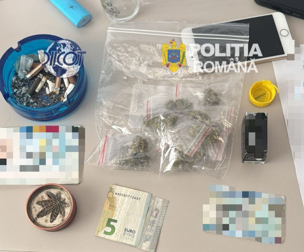 Dolj: Patru tineri, arestați preventiv pentru trafic de droguri