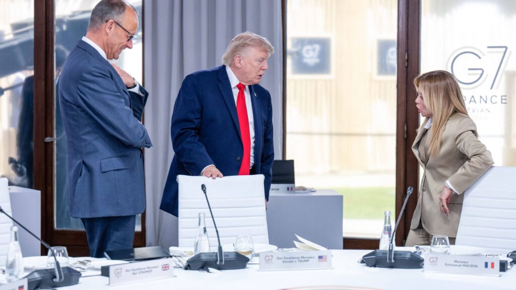 Întâlnire de „clarificare” între Trump și Meloni. Ce au făcut președintele american și premierul italian la cina de la Summitul G7
