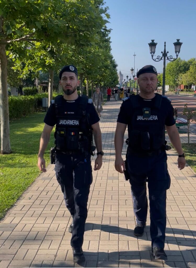 Jandarmii mehedințeni asigură ordinea publică la evenimentele din acest weekend