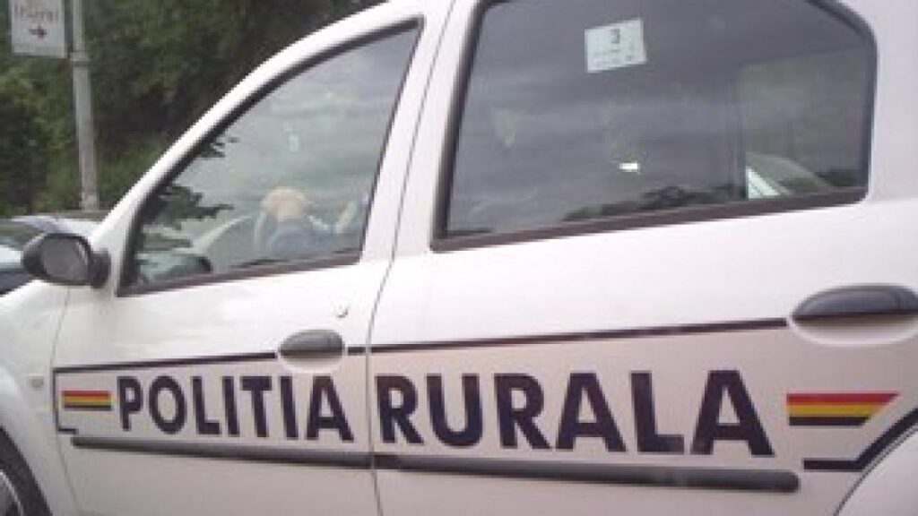 Mașină a Poliției Rurale, oprită pentru exces de viteză