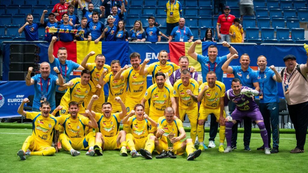 Minifotbal / România s-a distrat cu Austria și s-a calificat în sferturile EURO 2026