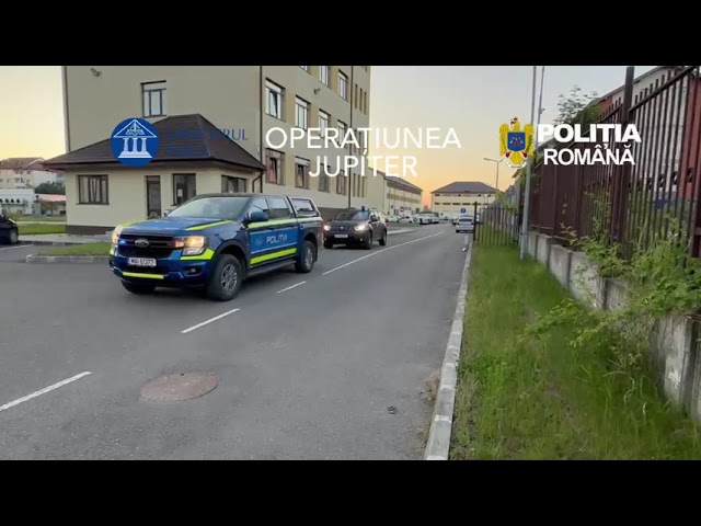 (VIDEO) Operațiunea JUPITER: 272 de percheziții în toată țara într-o amplă acțiune