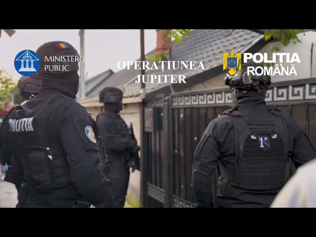(VIDEO) Operațiunea JUPITER: Sute de percheziții coordonate la nivel național