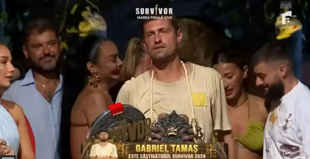 Gabi Tamaș a câștigat Survivor 2026 și premiul de 100.000 de euro