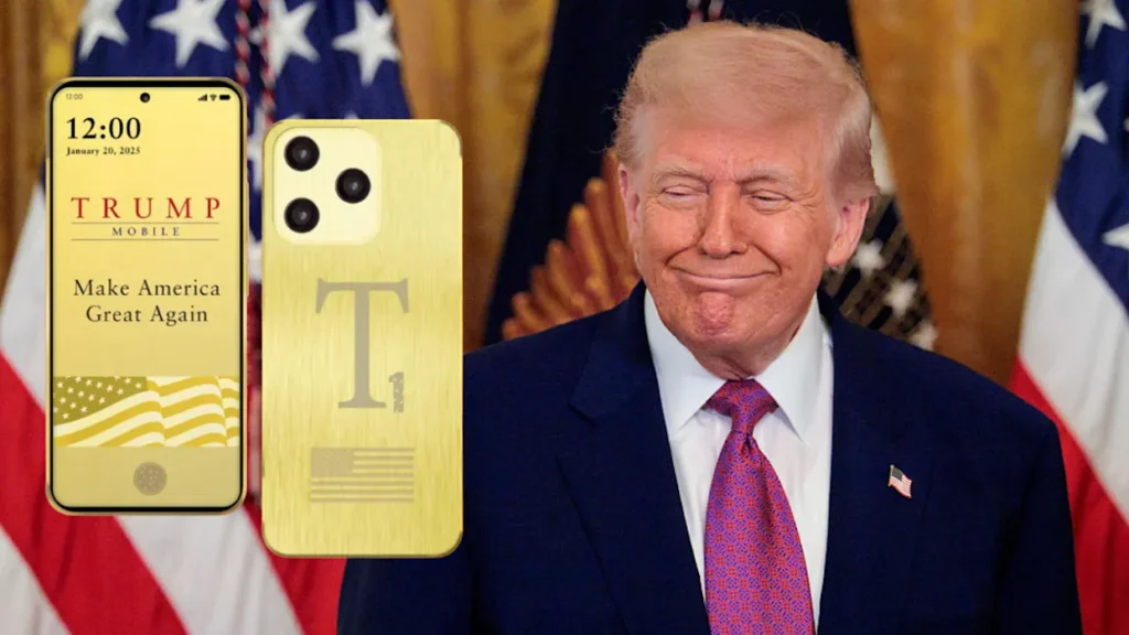 Telefonul lansat de Trump este copia unui model chinezesc