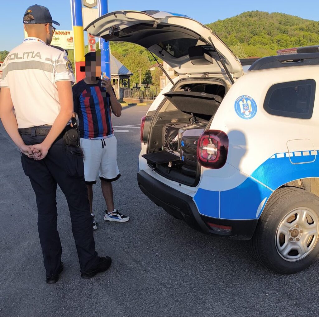 Tânăr de 26 de ani din Drăgășani, prins la volan sub influența substanțelor psihoactive