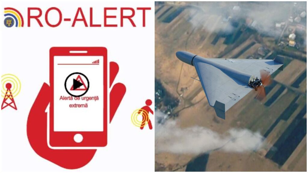 Alertă aeriană în Tulcea privind posibilitatea căderii unor obiecte din spațiul aerian