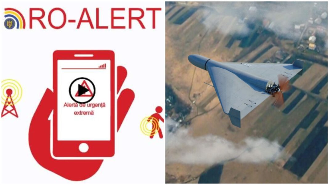 Alertă aeriană în Tulcea privind posibilitatea căderii unor obiecte din spațiul aerian