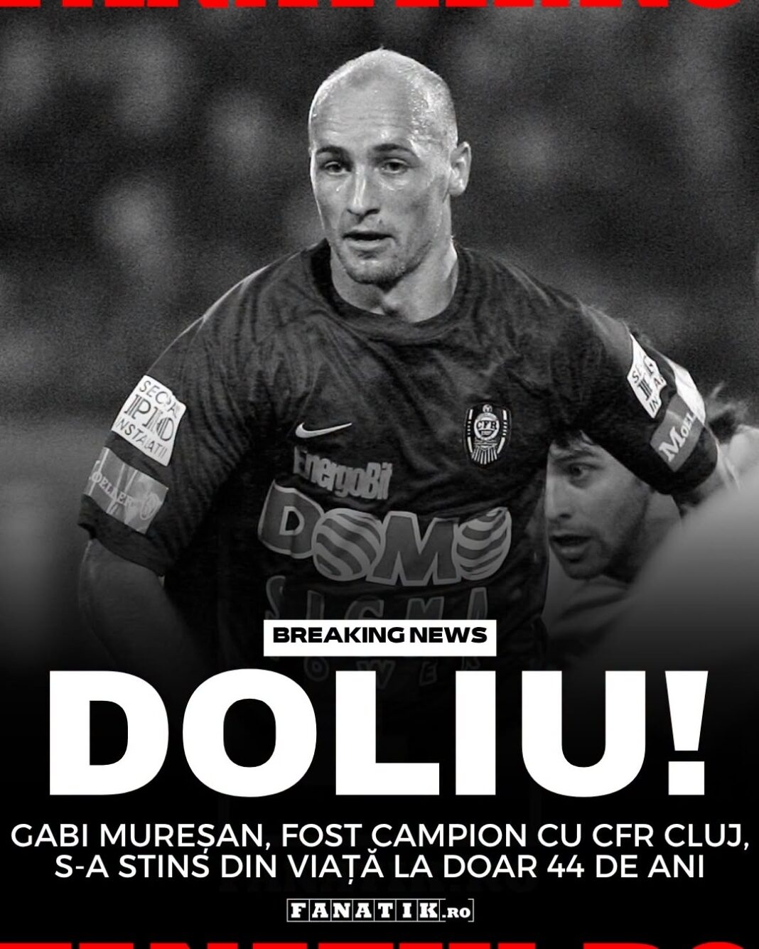 Gabi Mureșan s-a stins din viață la doar 44 de ani (Foto: Facebook Horia Ivanovici)
