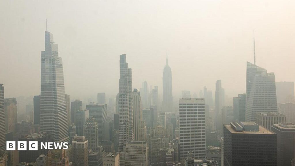 Incendiile de vegetație din Canada sufocă America de Nord. Alerte de aer periculos în marile orașe din SUA