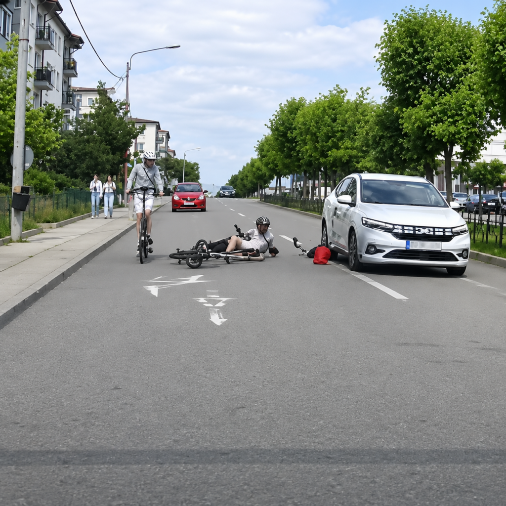 VIDEO | Imagini șocante în Craiovița! Trei tineri pe trotinete electrice, la un pas de o tragedie