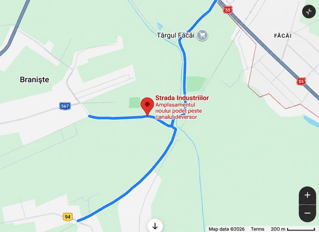 Se face podețul dintre Craiova și Podari. Când ar putea fi folosit