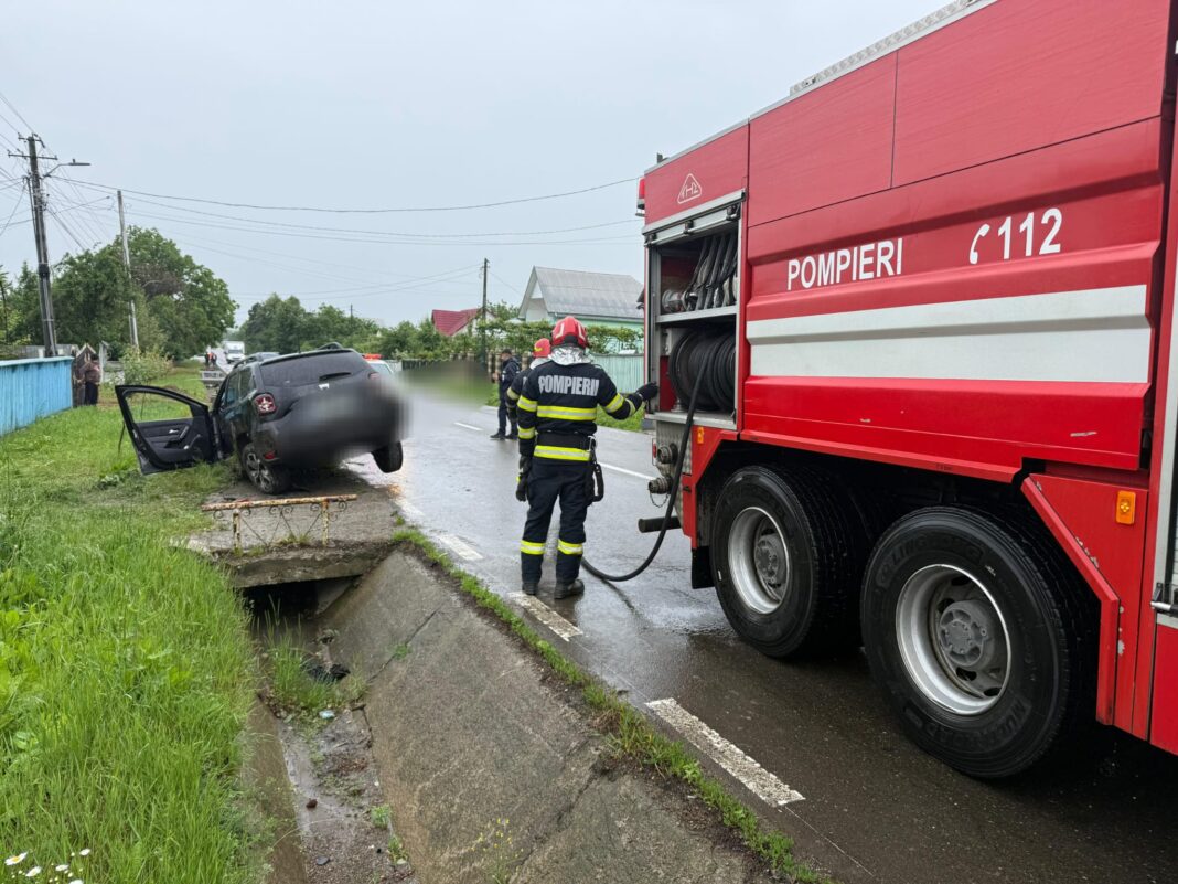 Accident rutier în această dimineață pe DJ 546