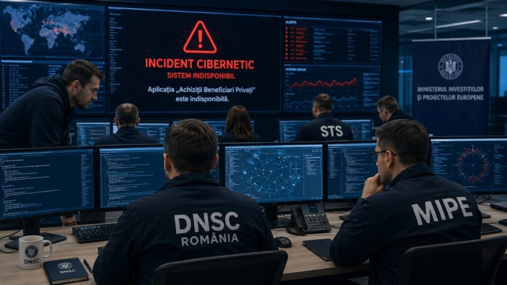 Aplicația Achiziții Beneficiari Privați a MIPE, indisponibilă după un incident cibernetic