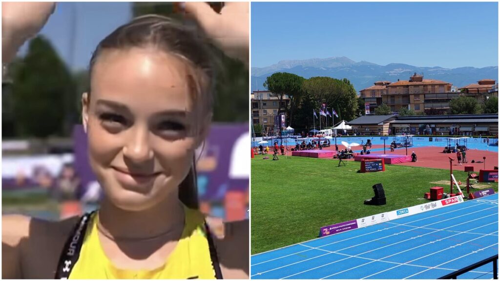 Atletism / Andreea Pungă, în semifinalele probei de 100 metri la Europenele U18