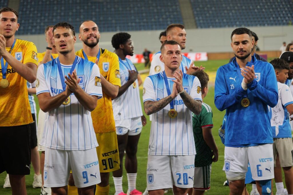 Alexandru Cicâldău, mândru de triumful în Supercupă: „Am intrat în istoria Universității Craiova!”