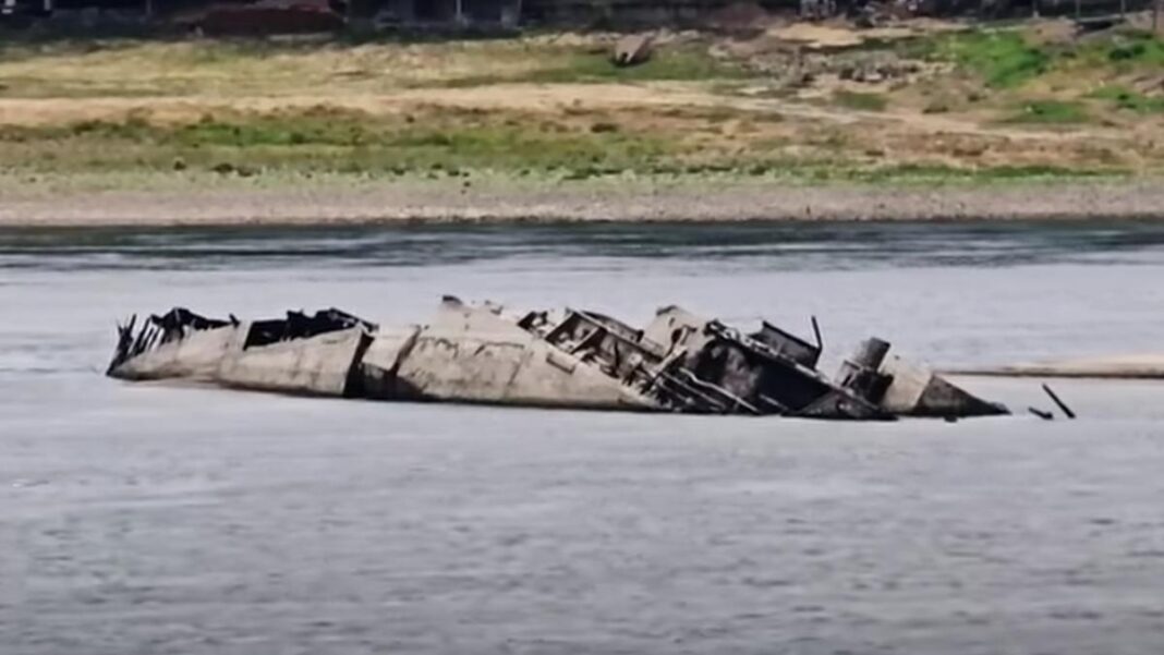Nivelul fluviului a ajuns la cel mai scăzut prag din ultimele două decenii