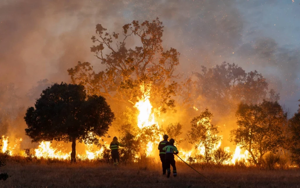 Trei pompieri au murit în incendiile din Grecia