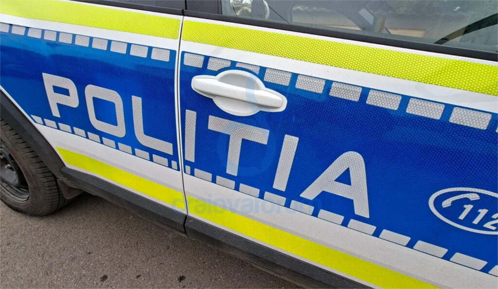 Accident grav pe Calea București din Craiova. Un șofer băut a intrat pe contrasens și s-a răsturnat cu mașina