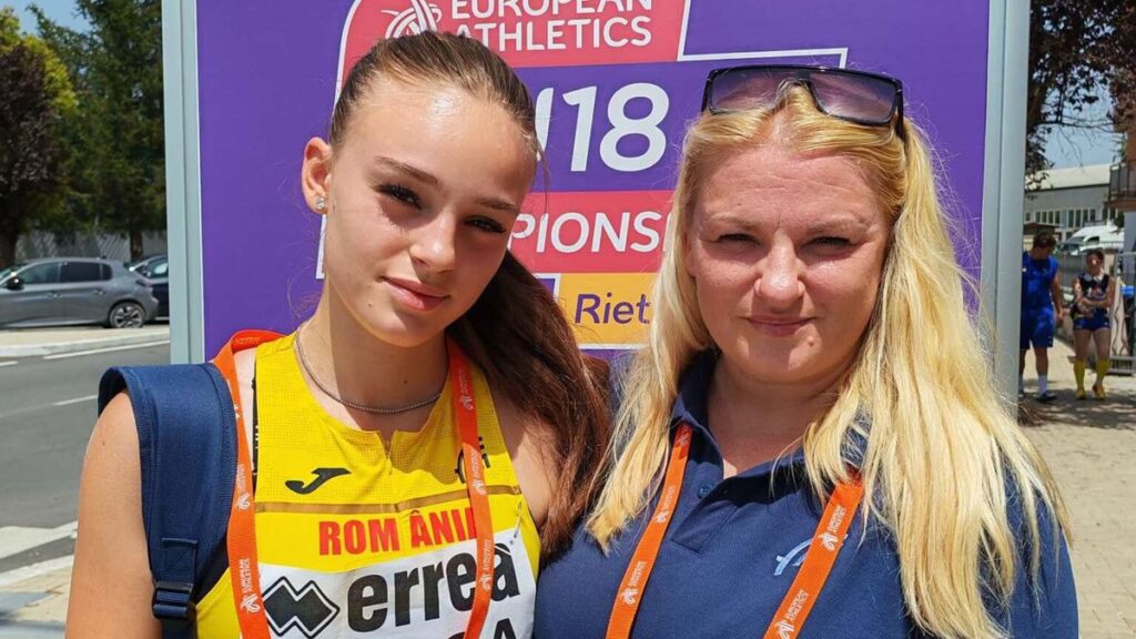 Atletism / Carolina Pungă, rezultat excelent la Europenele U18