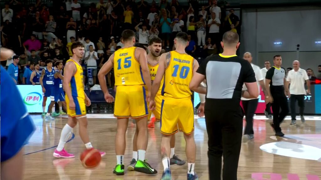 Baschet / România, victorie istorică în fața Greciei în preliminariile CM 2027